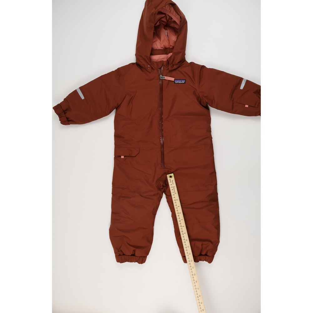 Patagonia Baby Snow Pile One Piece Dried Vanilla Brown 2T NWT MSRP $219 - Picture 4 of 8
